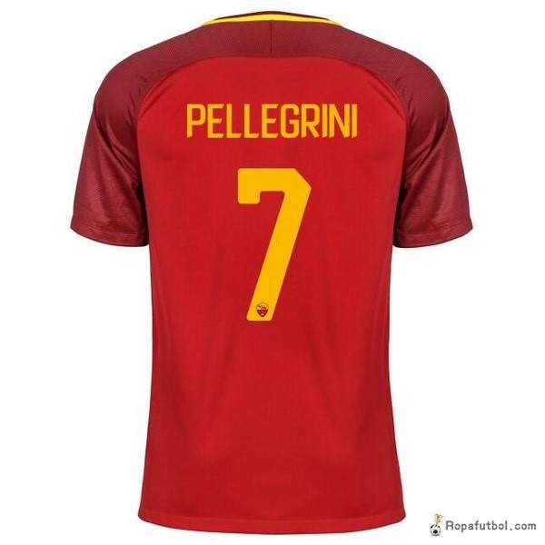 Camiseta As Roma Replica Primera Ropa Pellegrini 2017/18